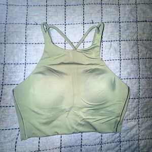 Lululemon Like a Cloud High Neck Green Sports Bra
